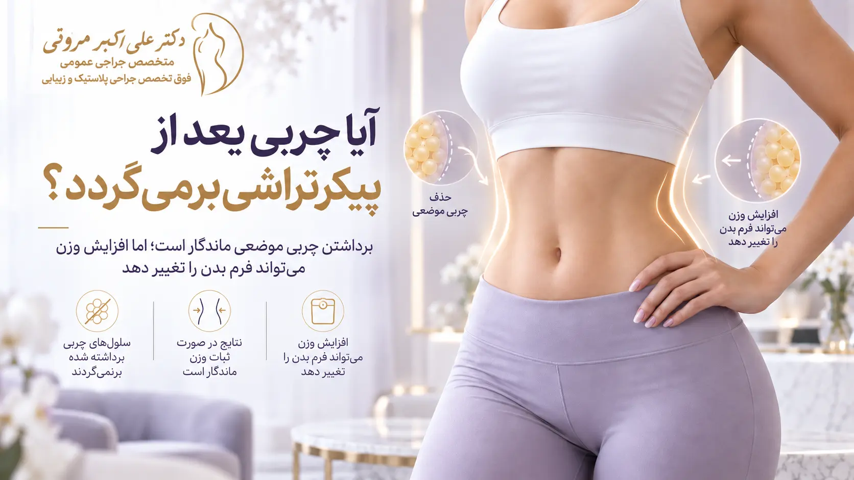 آیا چربی بعد از پیکرتراشی دوباره برمی_گردد؟