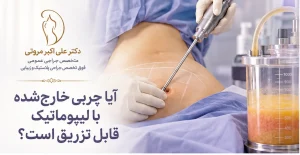 آیا چربی خارج شده با لیپوماتیک قابل تزریق است